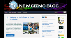 Desktop Screenshot of newgizmoblog.com